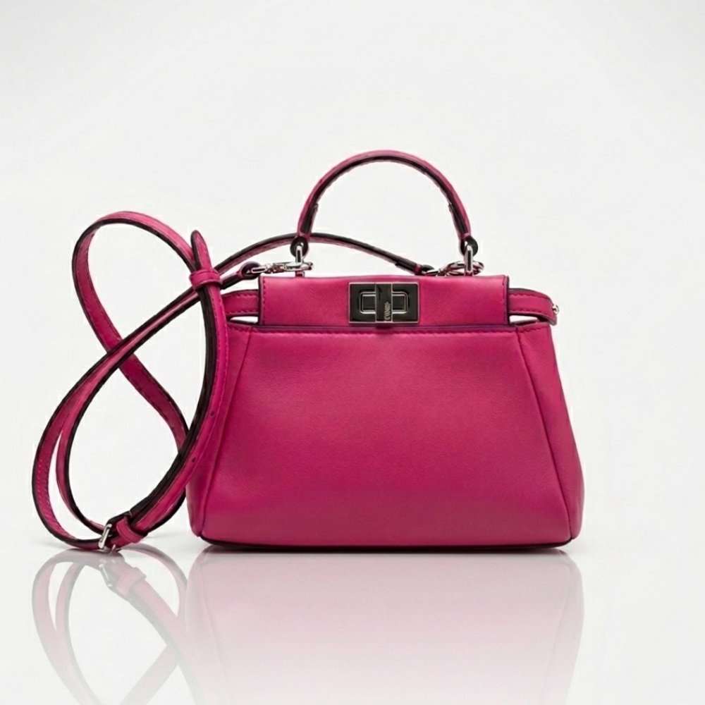 Fendi Peekaboo Micro bag! Excellent with COA